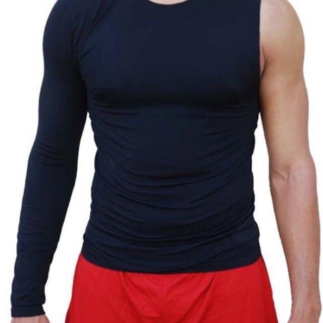 Sports Single Sleeve One Arm Compression Shirt Tight Workout
