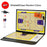Professional Coach Board for Basketball with Zipper - Double-side Clipboard