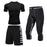 Training Compression Tracksuit - 3 Piece Shorts, Leggings & T-Shirt