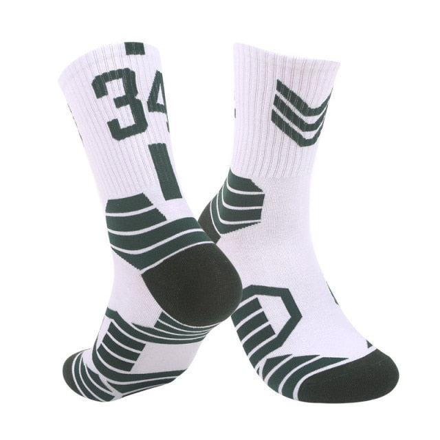 Numbered Basketball Socks For Men